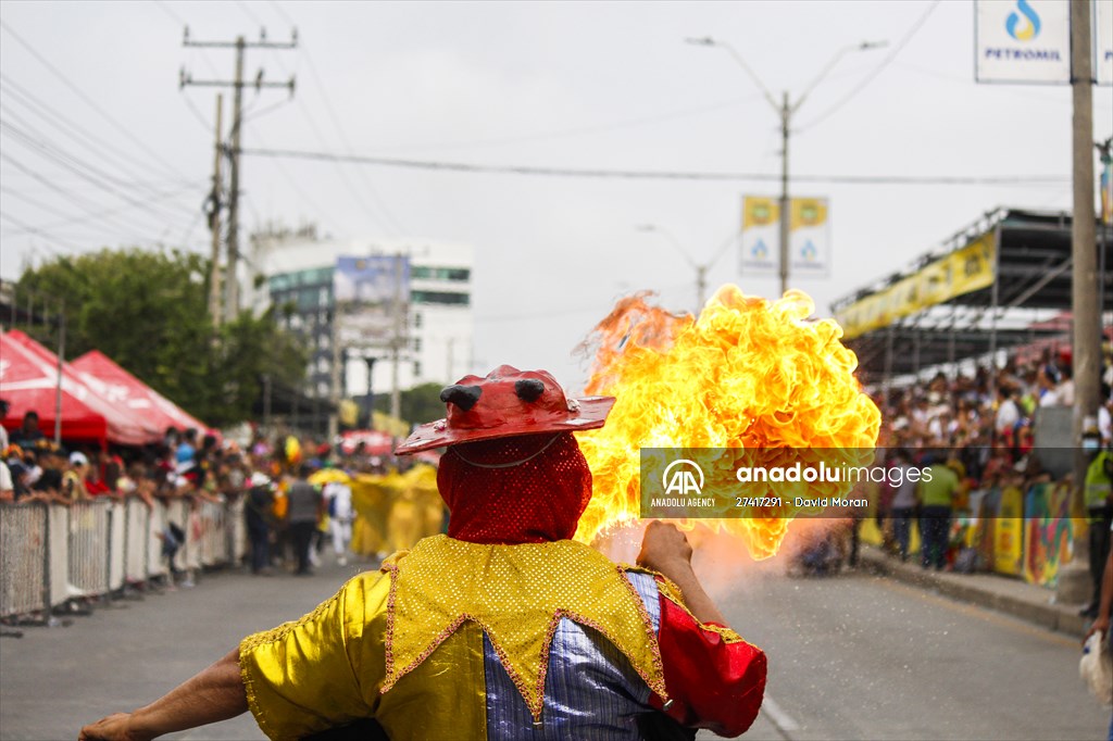 Barranquilla carnival in Colombia