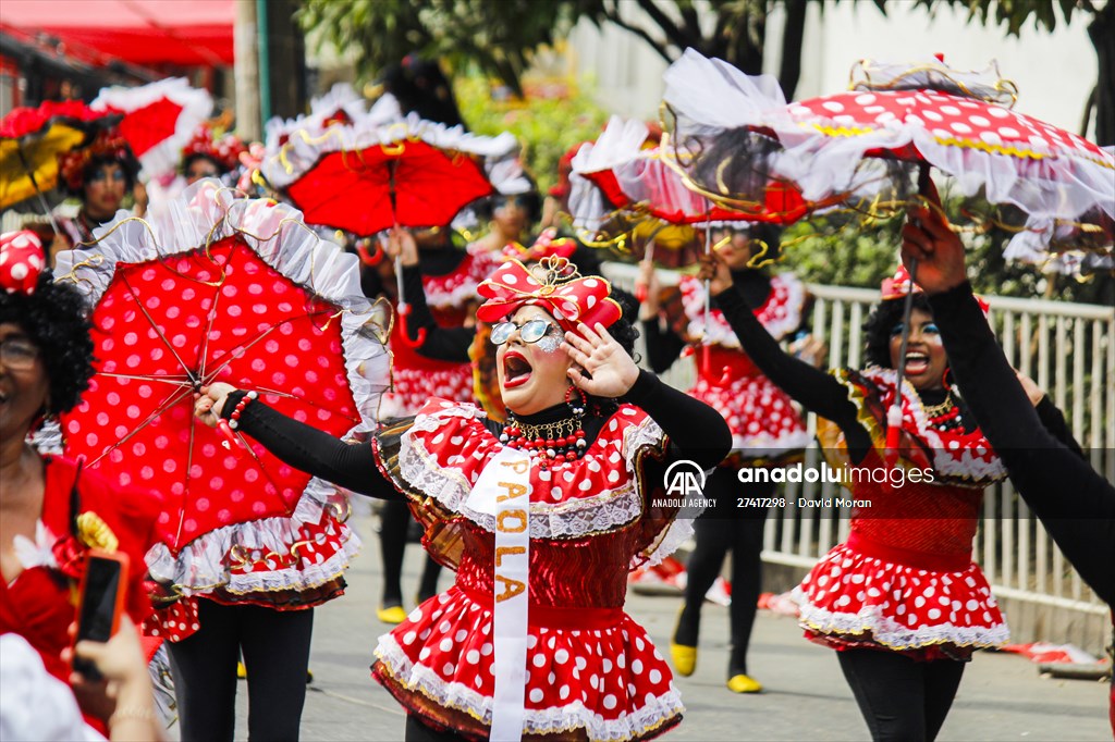 Barranquilla carnival in Colombia