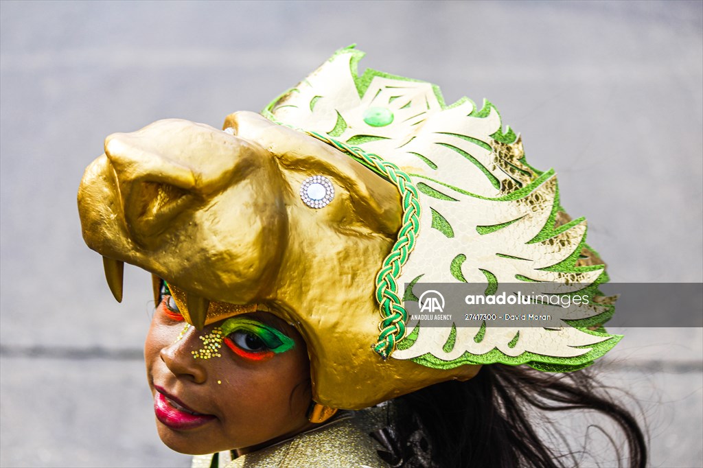 Barranquilla carnival in Colombia