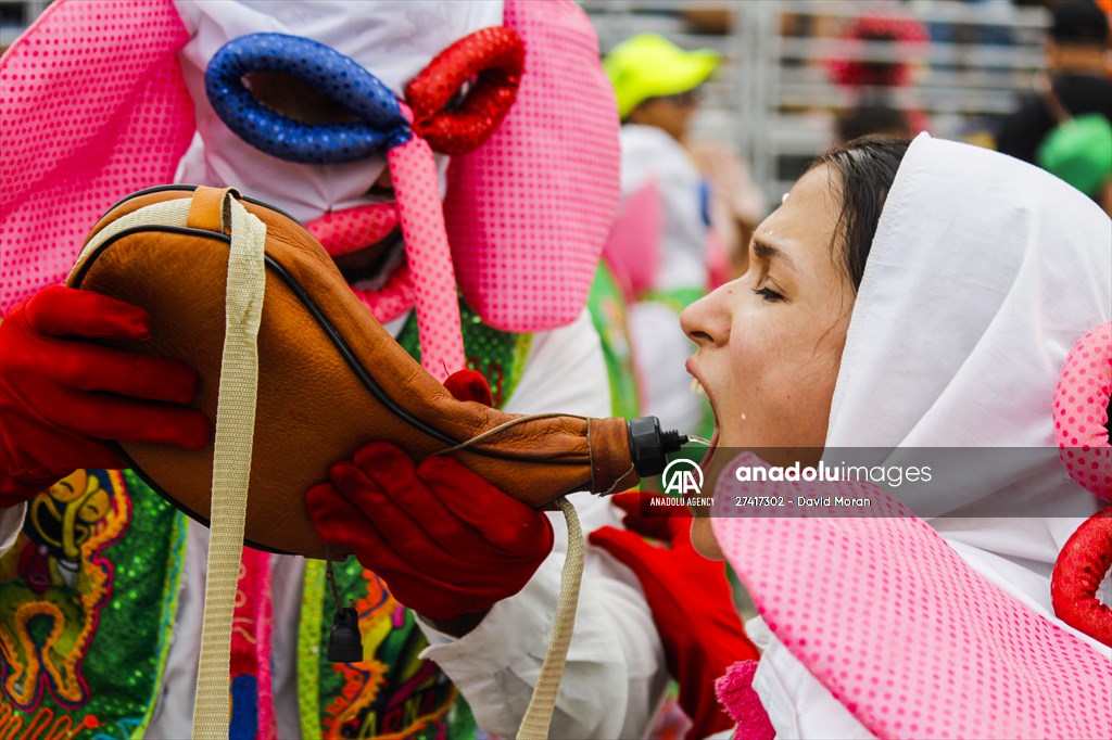 Barranquilla carnival in Colombia