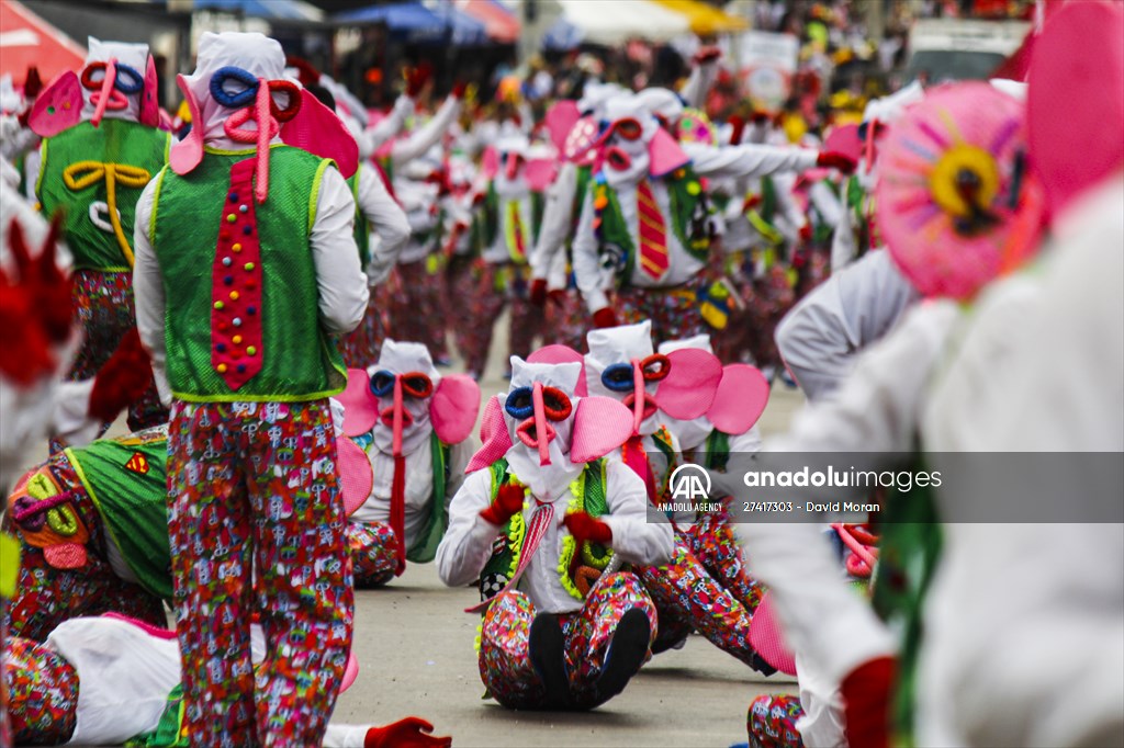 Barranquilla carnival in Colombia