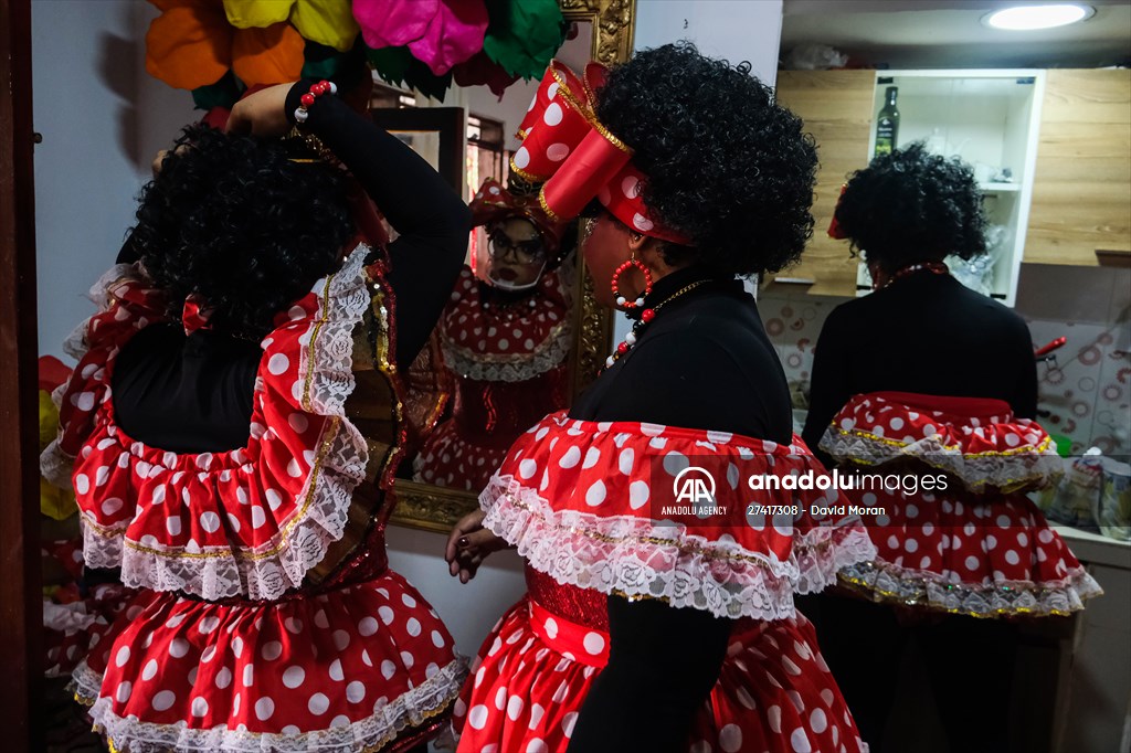 Barranquilla carnival in Colombia