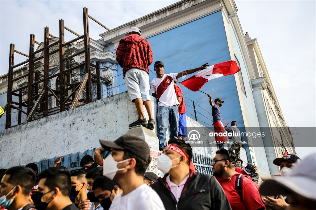 Protests in Lima