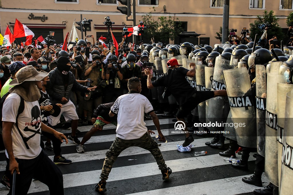 Protests in Lima