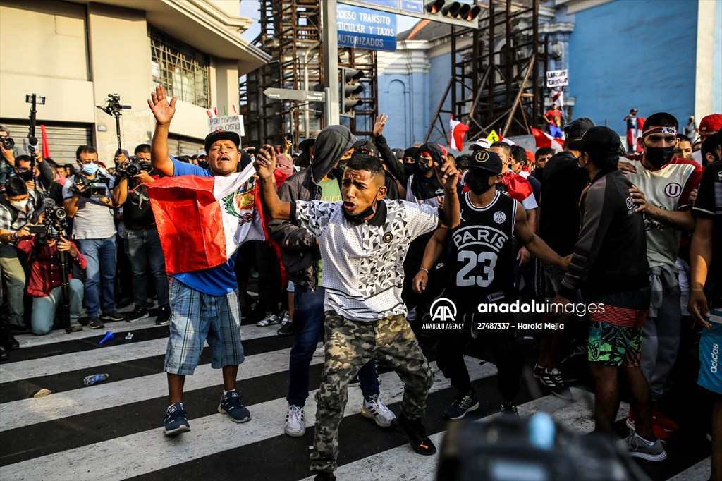 Protests in Lima