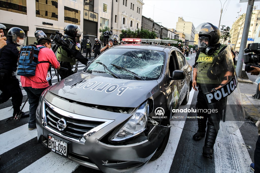 Protests in Lima