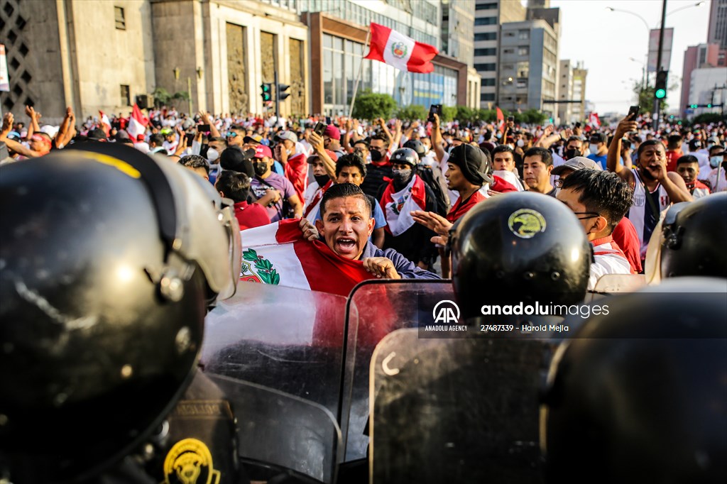 Protests in Lima