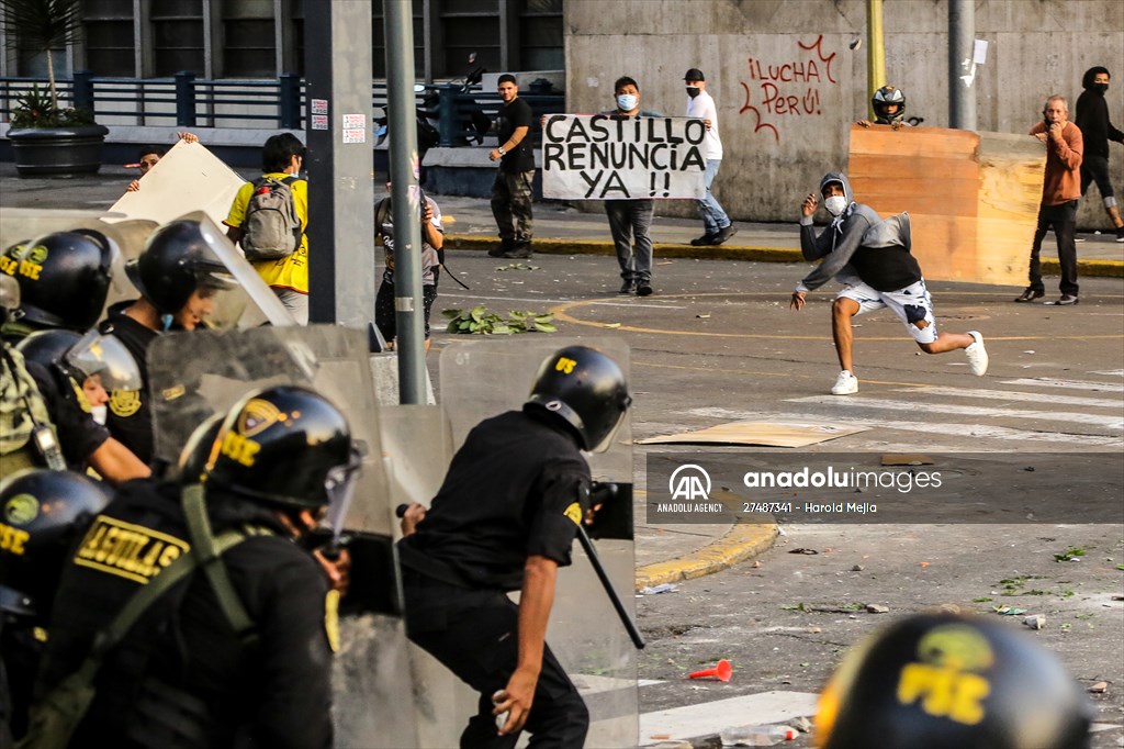 Protests in Lima