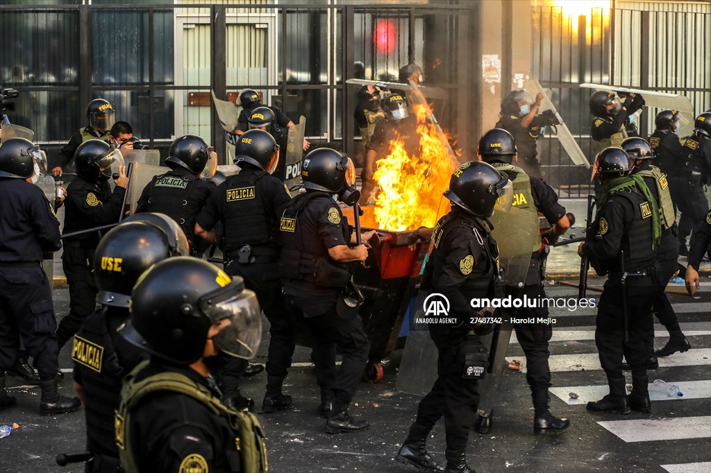 Protests in Lima