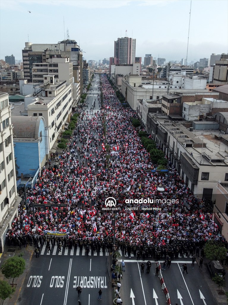 Protests in Lima
