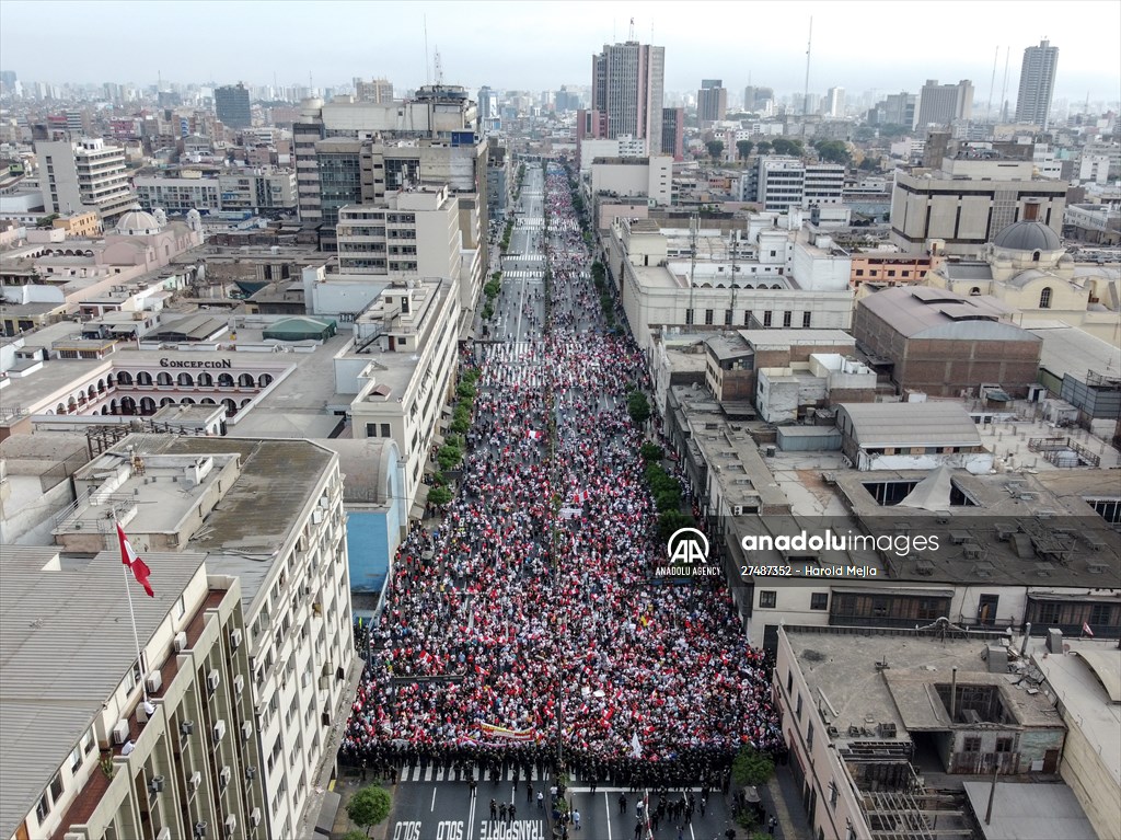 Protests in Lima