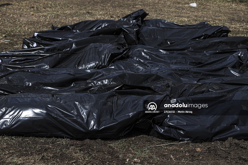 Mass Graves in Bucha