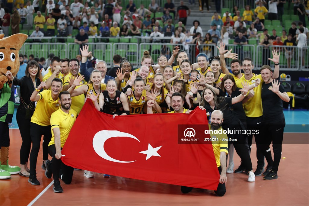 VakifBank Istanbul win 2022 CEV Women's Champions League Volley
