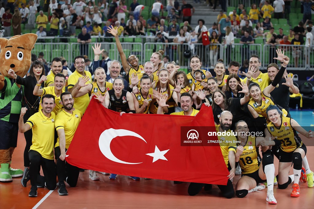 VakifBank Istanbul win 2022 CEV Women's Champions League Volley