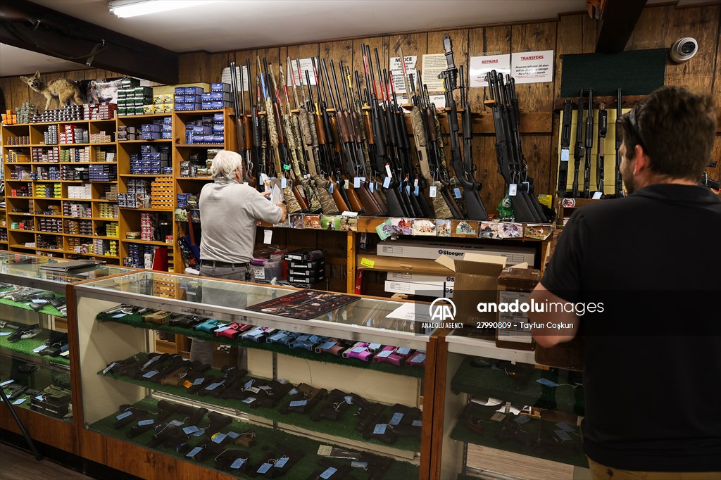 Gun sales in USA