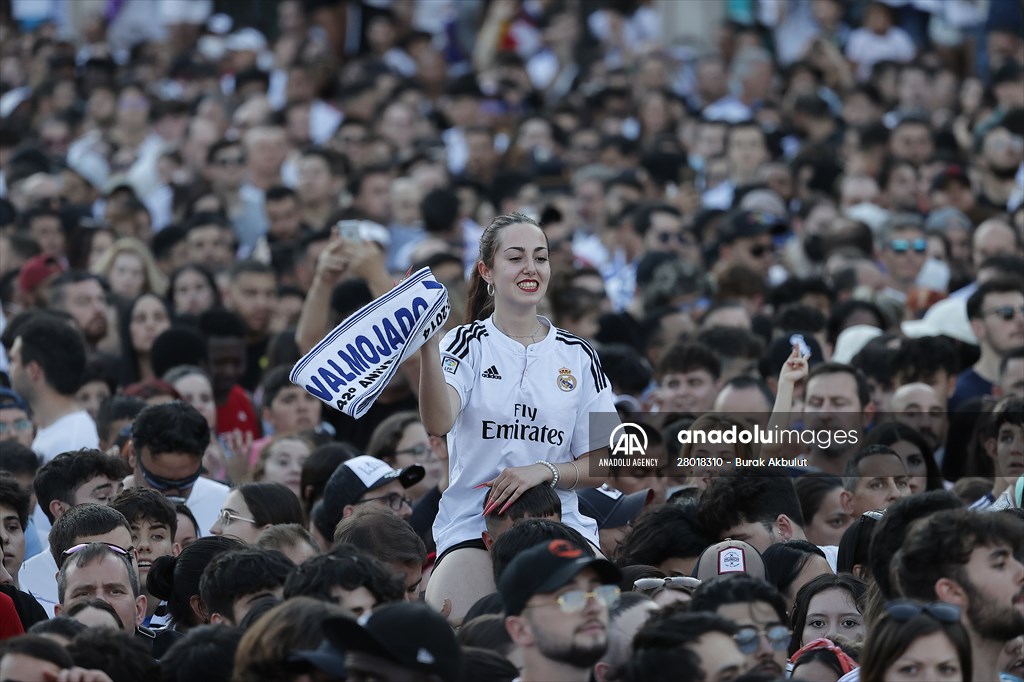 Real Madrid celebrate 14th Champions League win