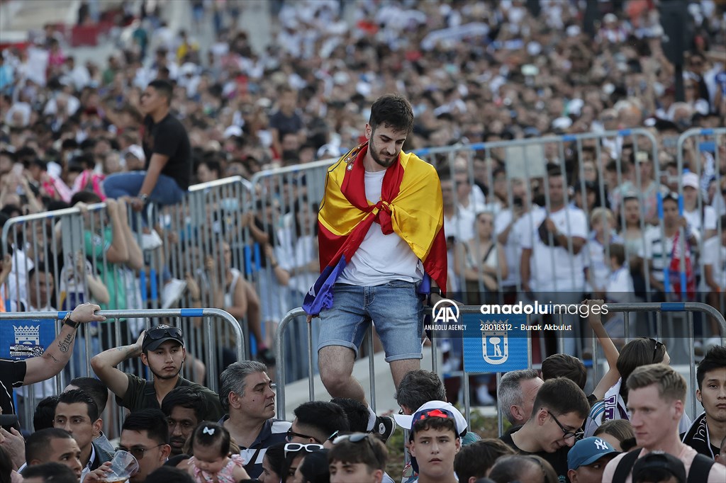Real Madrid celebrate 14th Champions League win