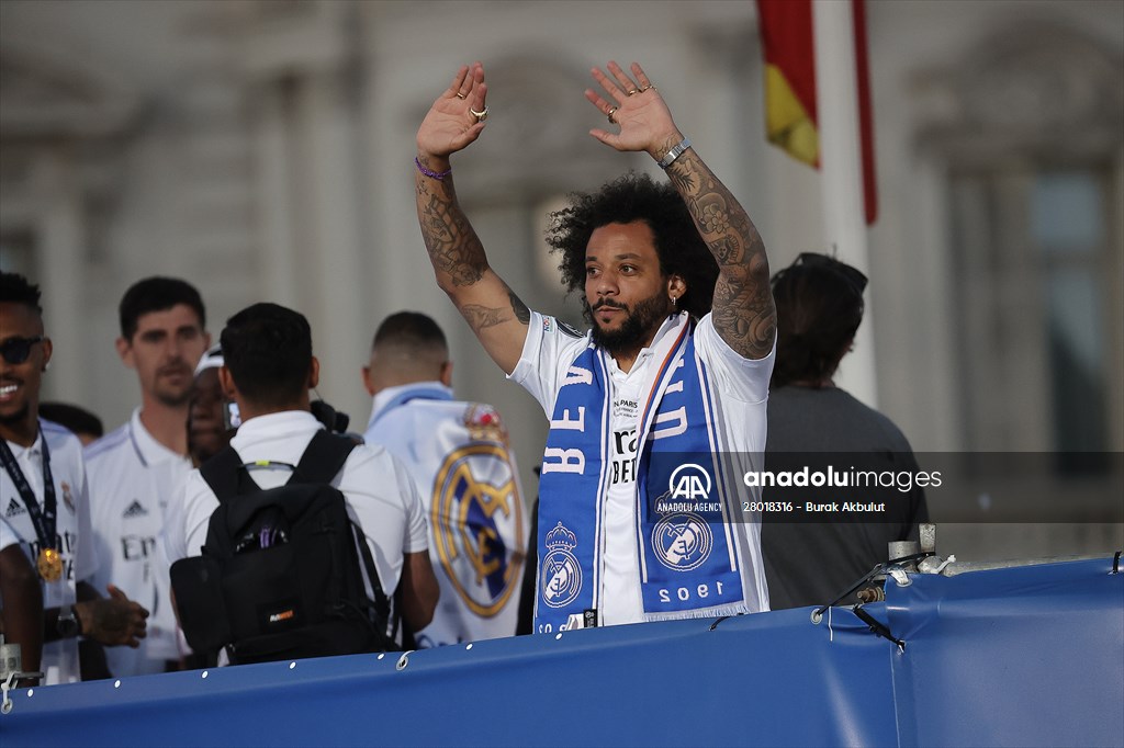 Real Madrid celebrate 14th Champions League win