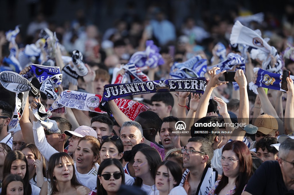 Real Madrid celebrate 14th Champions League win