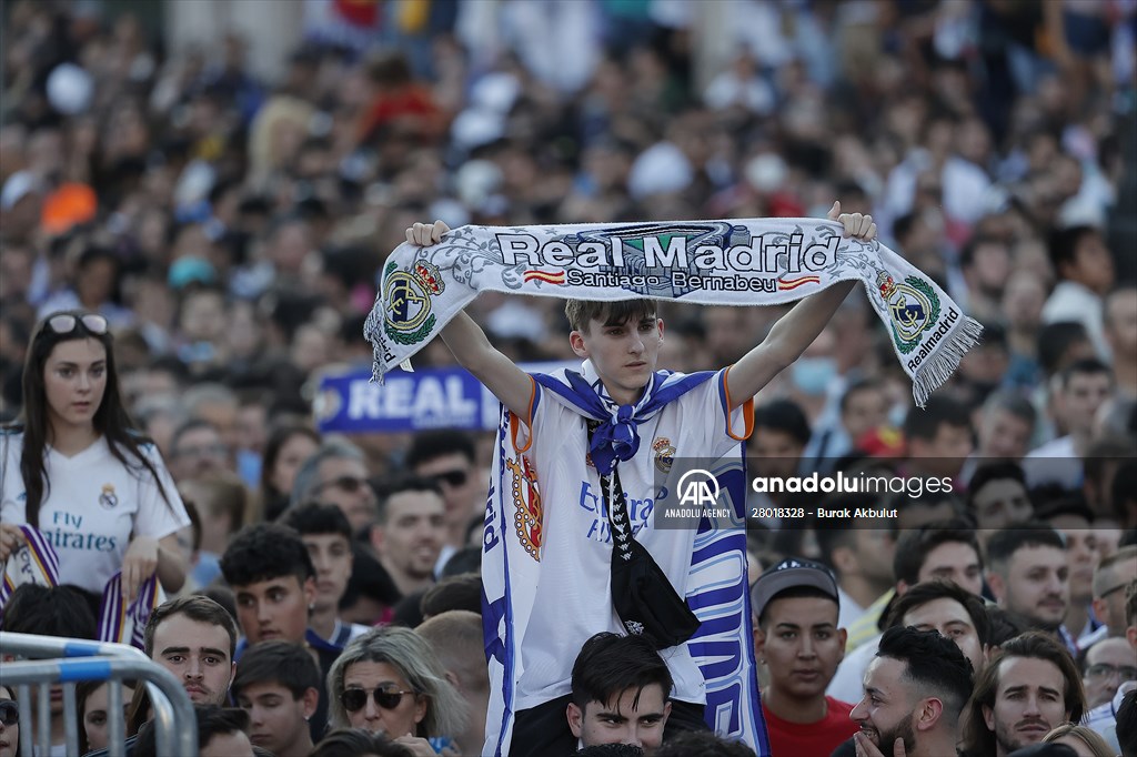 Real Madrid celebrate 14th Champions League win