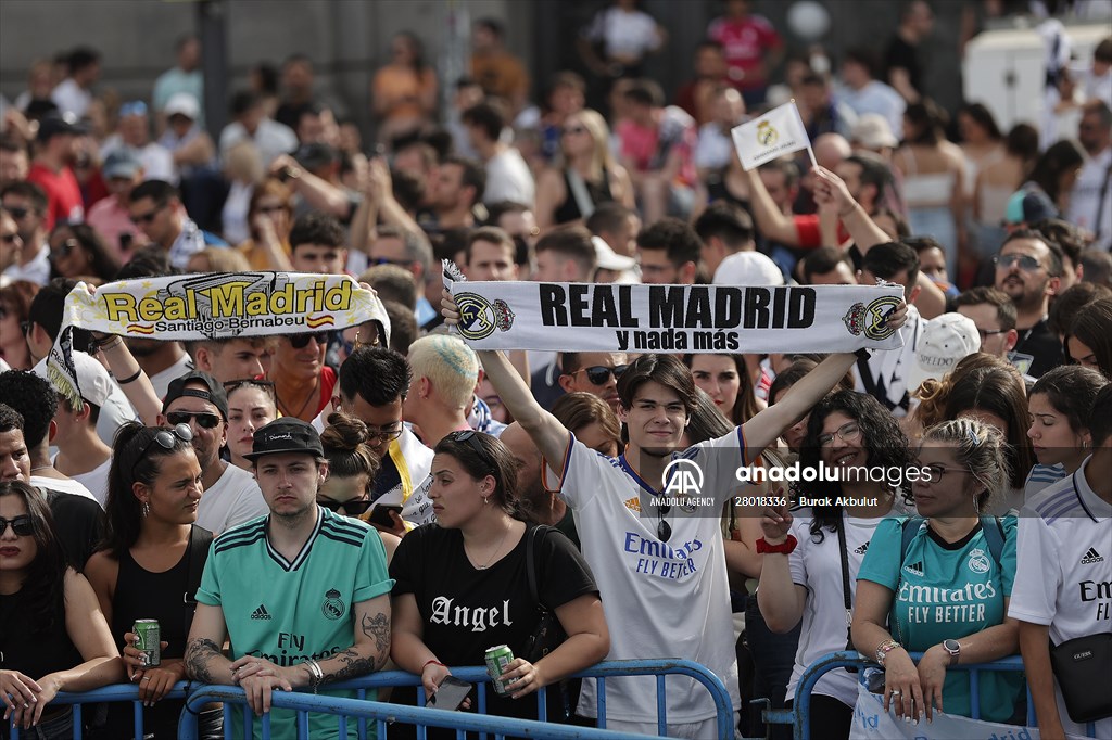 Real Madrid celebrate 14th Champions League win
