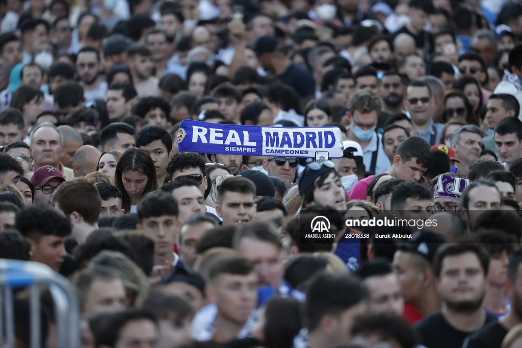 Real Madrid celebrate 14th Champions League win