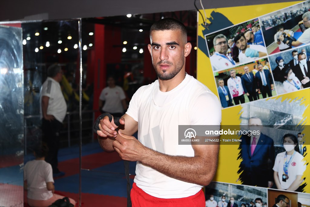 Milli kick boksçu Emrah Yaşar'ın hedefi İslami Dayanışma Oyunları