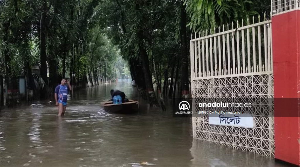 Over one million people marooned in Bangladesh’s northeastern border district of Sylhet