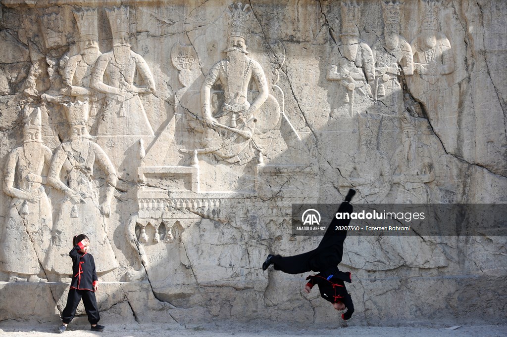Afghan female Ninjas in Iran wants to participate in global competitions on behalf of their country