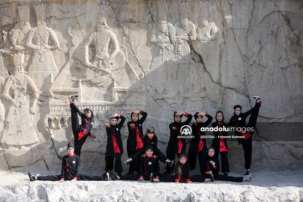 Afghan female Ninjas in Iran wants to participate in global competitions on behalf of their country