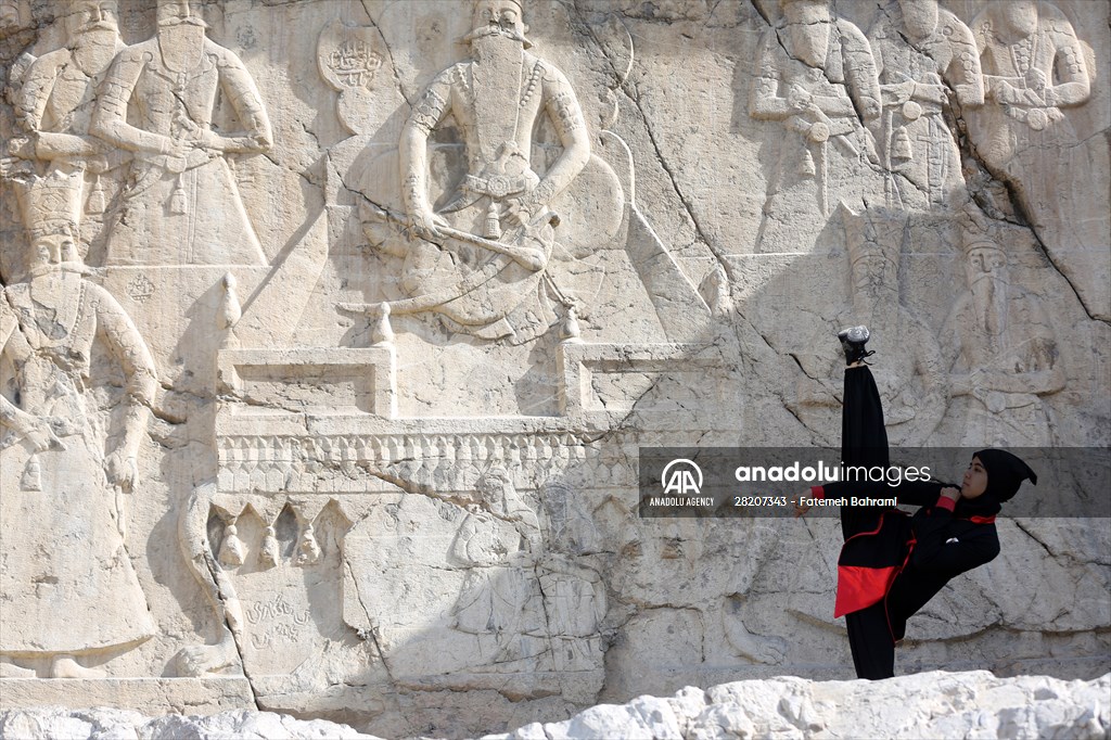 Afghan female Ninjas in Iran wants to participate in global competitions on behalf of their country