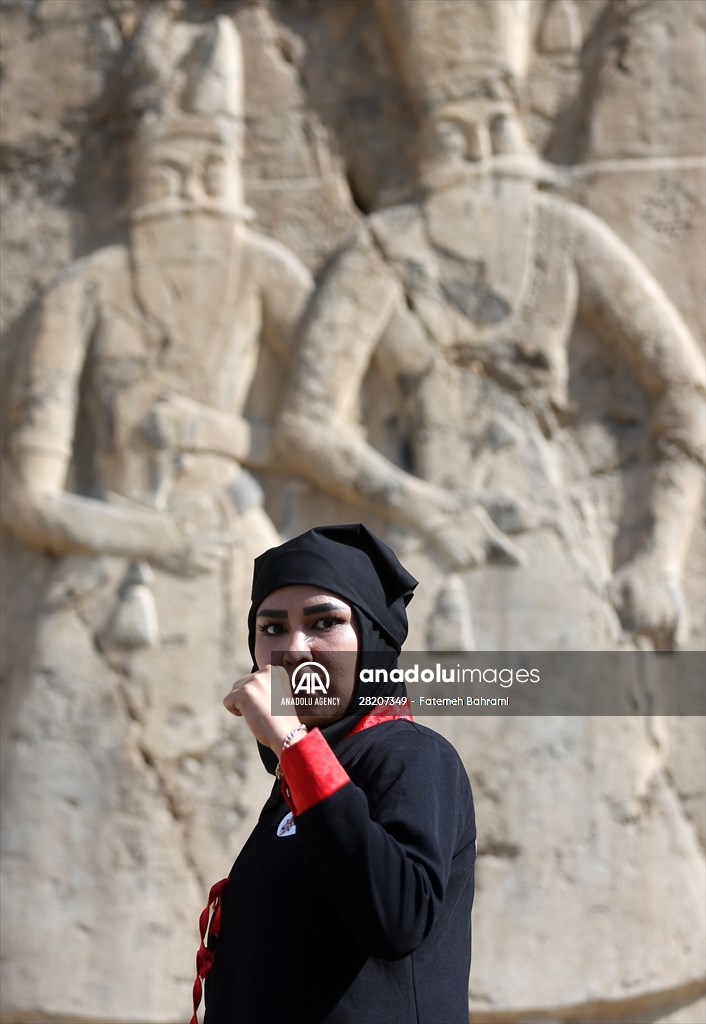 Afghan female Ninjas in Iran wants to participate in global competitions on behalf of their country