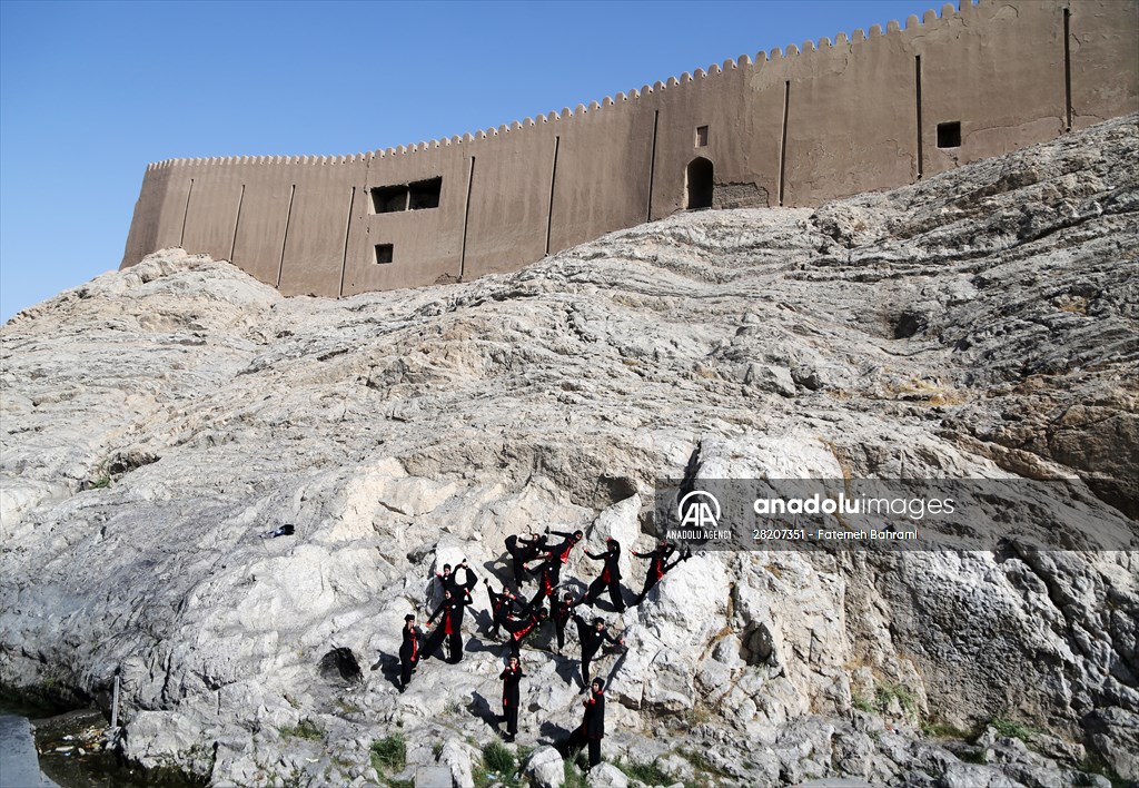 Afghan female Ninjas in Iran wants to participate in global competitions on behalf of their country