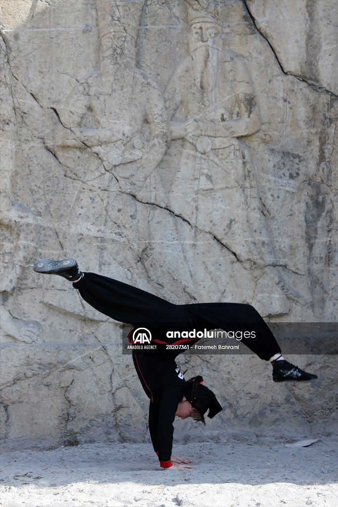Afghan female Ninjas in Iran wants to participate in global competitions on behalf of their country
