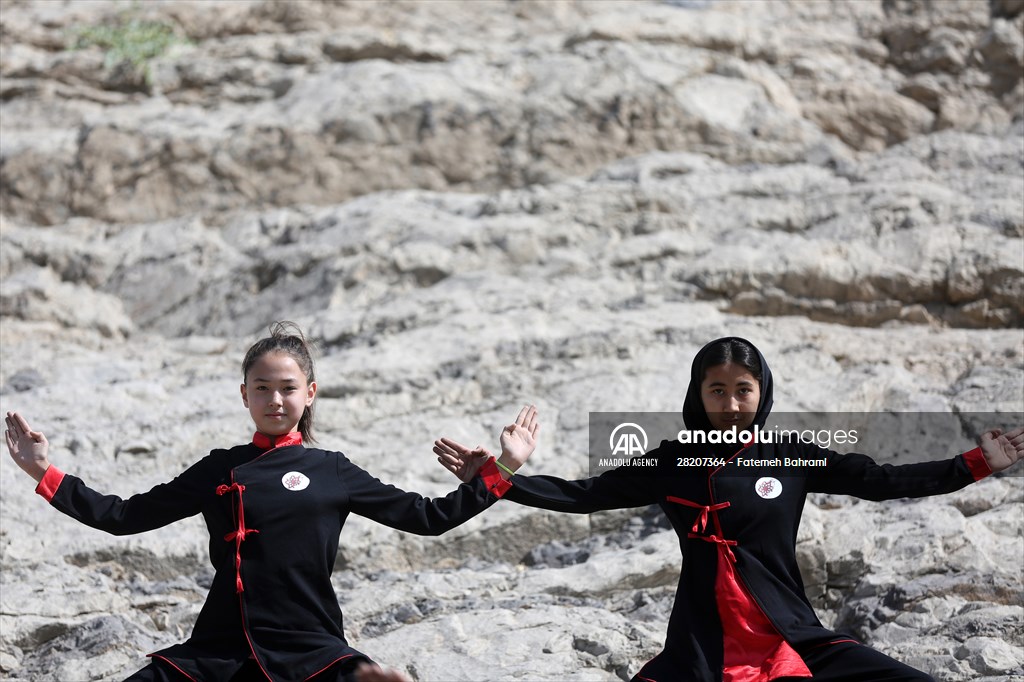 Afghan female Ninjas in Iran wants to participate in global competitions on behalf of their country