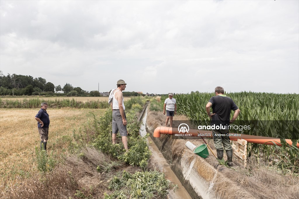 Drought emergency in Piedmont, Italy