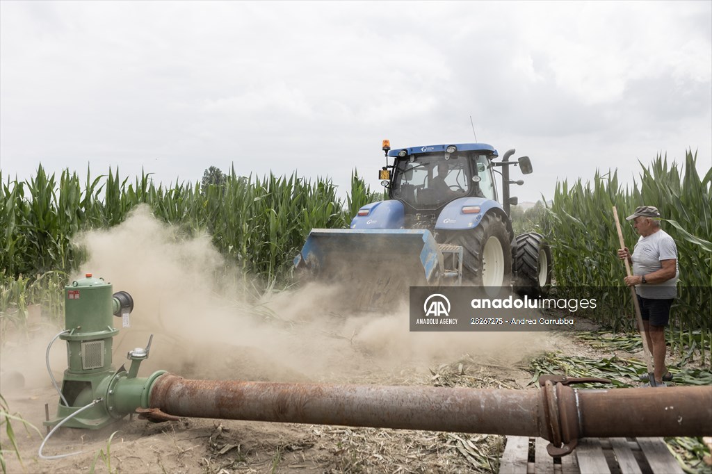 Drought emergency in Piedmont, Italy