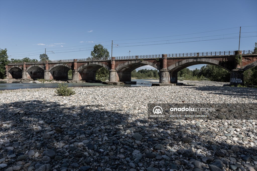 Drought emergency in Piedmont, Italy