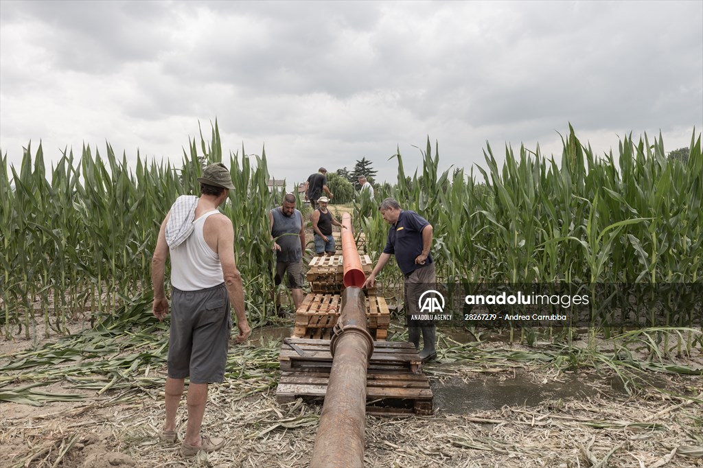 Drought emergency in Piedmont, Italy