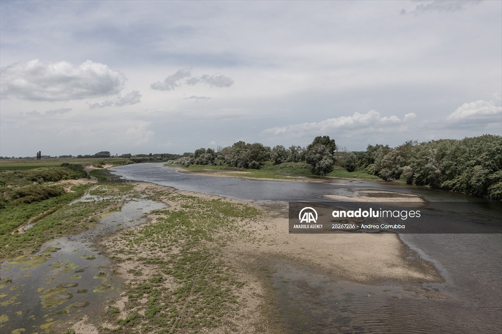 Drought emergency in Piedmont, Italy