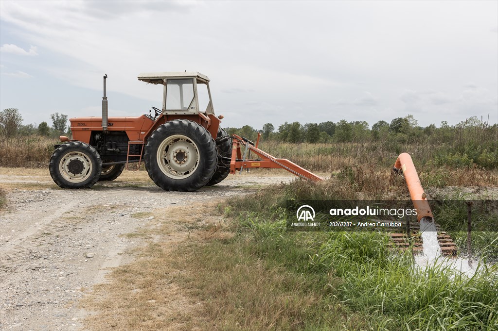 Drought emergency in Piedmont, Italy