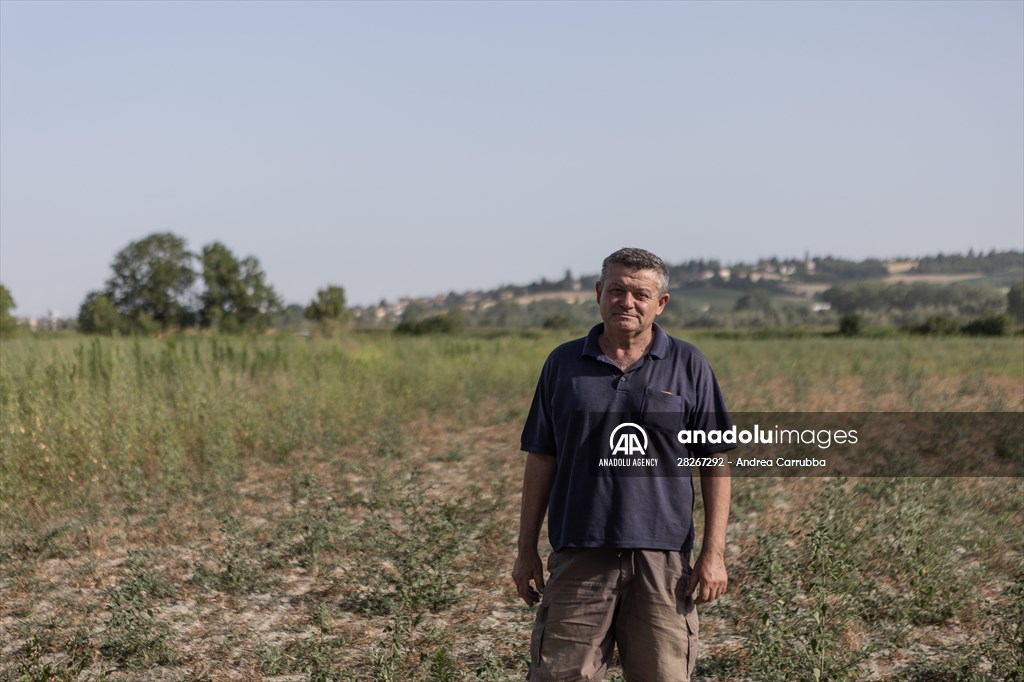 Drought emergency in Piedmont, Italy