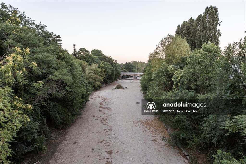 Drought emergency in Piedmont, Italy