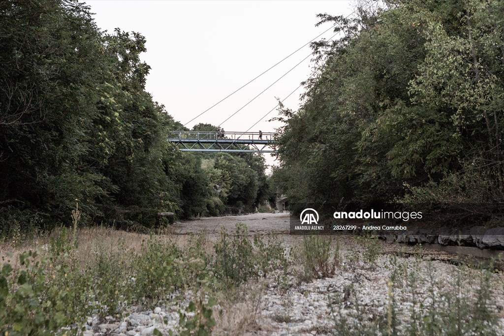 Drought emergency in Piedmont, Italy