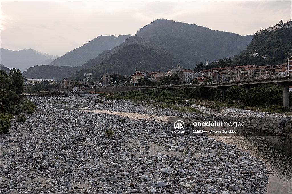 Drought emergency in Piedmont, Italy