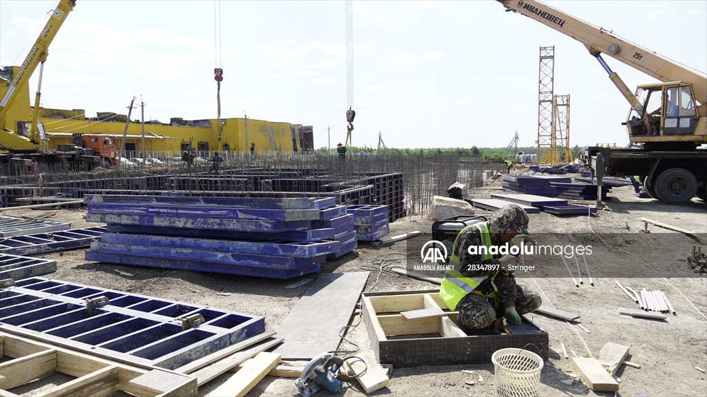 Mariupol being rebuilt after long conflicts