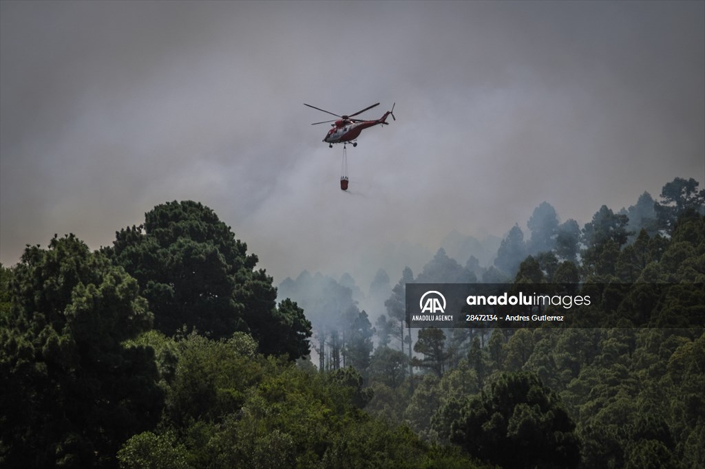 Wildfires in Spain