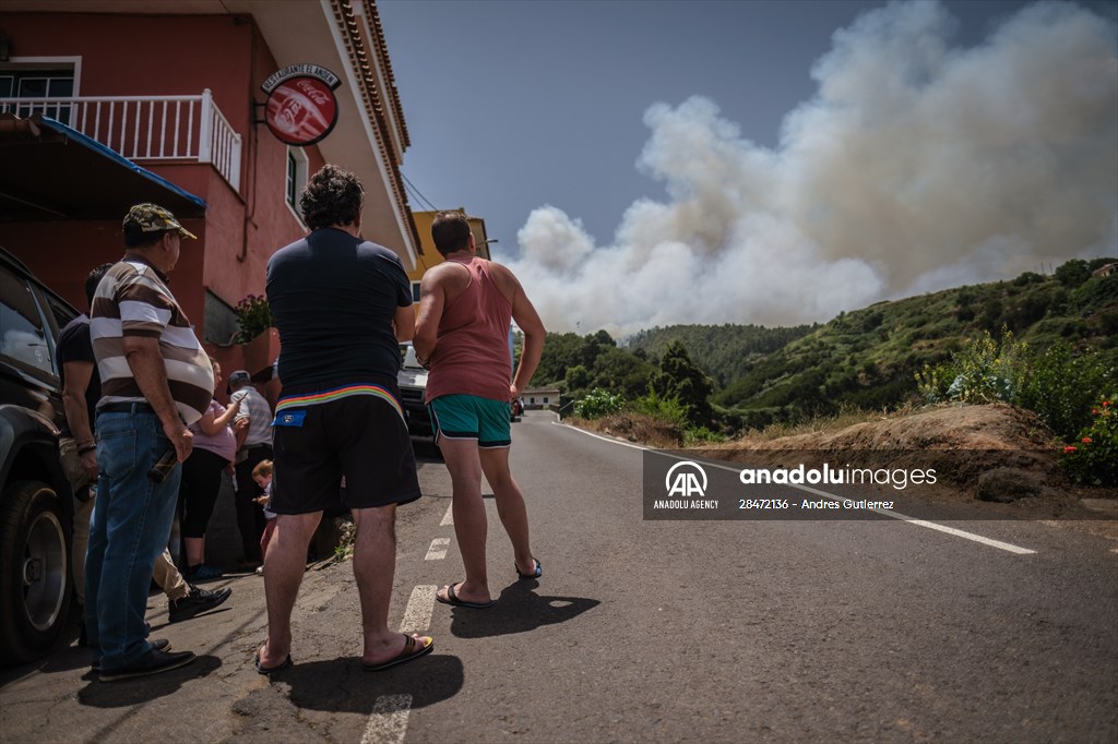 Wildfires in Spain