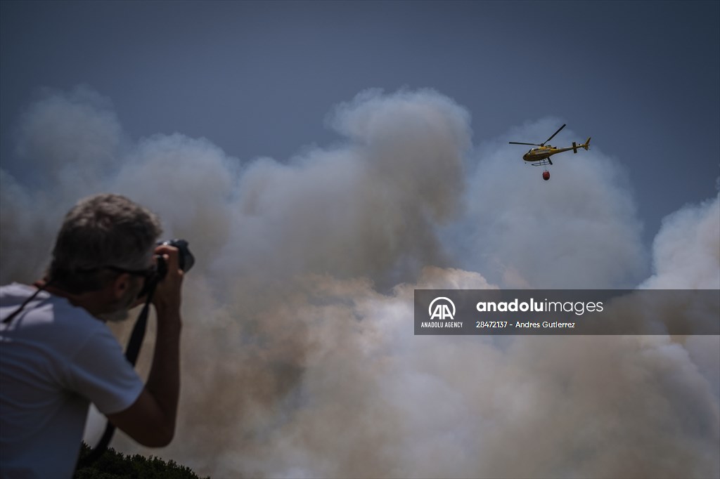 Wildfires in Spain