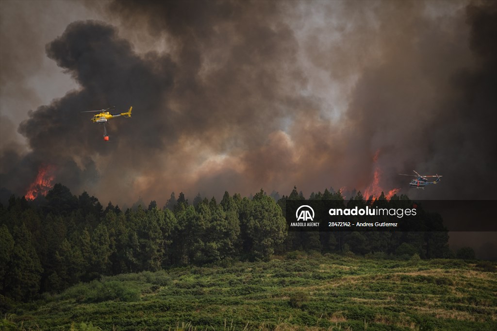 Wildfires in Spain